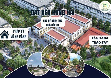 Dự án đất nền kết hợp cho Hồng Hải Văn Lâm, Hưng Yên sổ sẵn