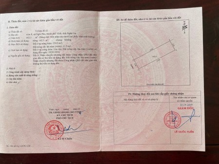 Bán đất Nghi Phú Vinh Nghệ An giá đường 9M giá chỉ hơn 18 triệu/m2