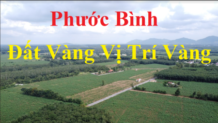 Đất sào Phước Bình - Chủ bán 1000m2 CLN khu Trung Tâm Hành Chính Xã Phước Bình