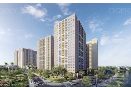 Phần nhà ở thương mại thuộc dự án chung cư nhà ở xã hội Lô B4-2 khu đô thị xanh Bàu Tràm Lakeside