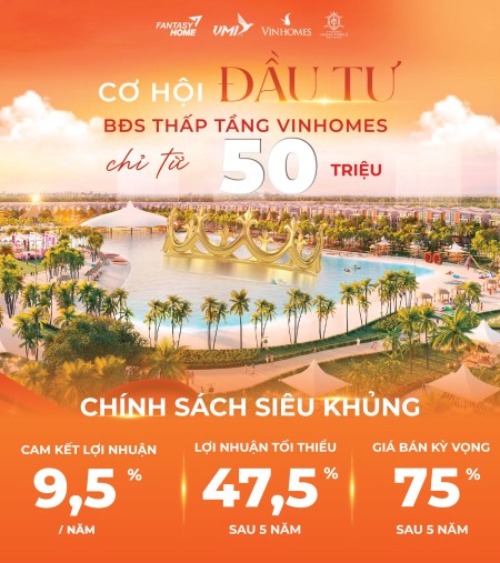 Đầu tư biệt thự, liền kề, shophouse The Crown Vinhomes Ocean Park 3 chỉ từ 50 Triệu