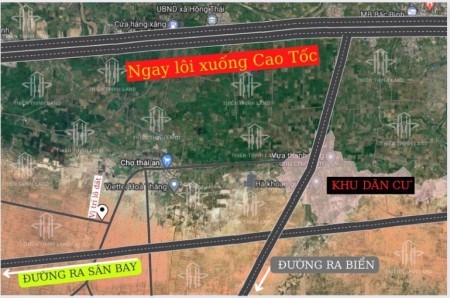 Lô đất Bình Thuận cách đường ra Sân Bay chỉ 250m. HL : (sđt0773738814 )