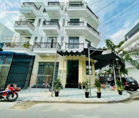 Bán căn góc 2 mặt tiền DTSD 300m² x 4 tầng ngay chợ Bà Hom cũ Tỉnh Lộ 10, Tên Lửa, quận Bình Tân