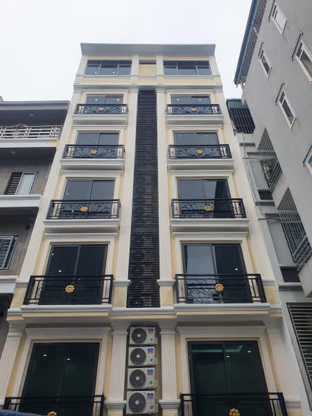 Toà nhà 8 tầng 21 căn hộ cho thuê dòng tiền 150 triệu/tháng, xây mới cực đẹp, thang máy