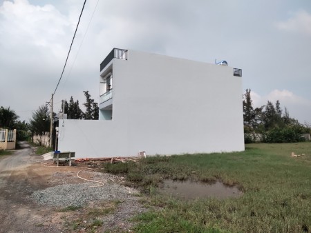 Đất nền thổ cư sổ đỏ gần chợ Điệm, Bình Chánh, TpHCM, dtsd 100m2, giá 2 tỷ tl