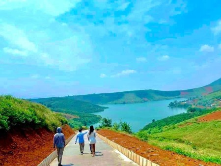 Bán đất view hồ 500m sổ sẵn thổ cư Lộc Ngãi, Bảo Lâm giá tốt