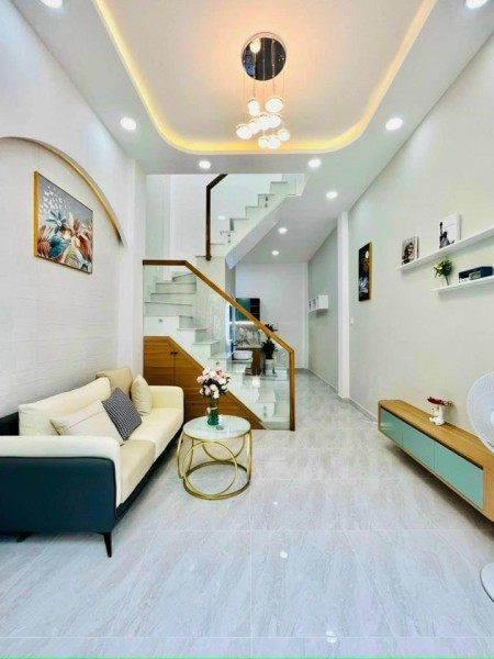 Bán nhà đường TL 10 phường Tân Tạo, DT 60m² x 3 lầu, hẻm 8m, giá 5,390 tỷ TL
