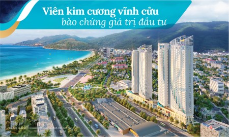 Bán căn ngoại giao, 2PN tòa A The Sailing Quy Nhơn, chỉ 2.65 tỷ trực tiếp CĐT