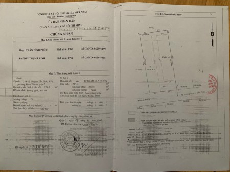 Bán nhà 10x21m, hẻm xe hơi Huỳnh Tấn Phát Quận 7 cách khu chế xuất 400m
