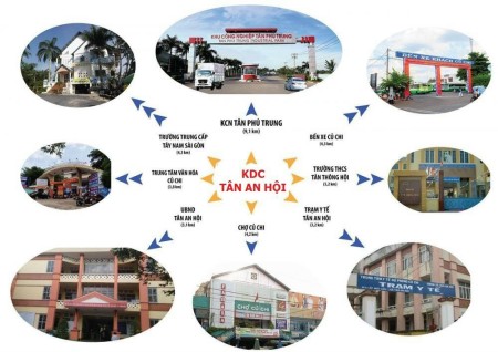 Bán gấp đất Củ Chi gần cầu vượt An Sương, giá 1.9 tỷ, đã có sổ sẵn