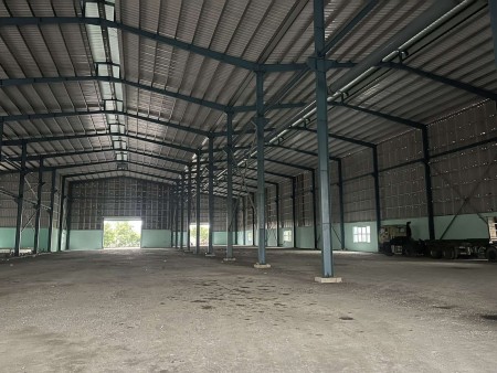 Cho thuê kho xưởng diện tích 1200m2 - 3700m2 Quốc Lộ 1A, Mỹ Yên, Bến Lức, Long An