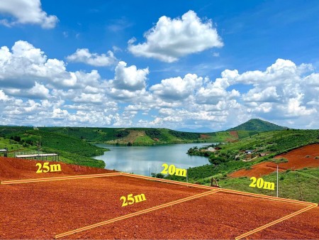 Thanh lý đất Ngộp View hồ 600m2 Sổ hồng Thổ cư Bảo Lộc giá rẻ chỉ 990 Triệu