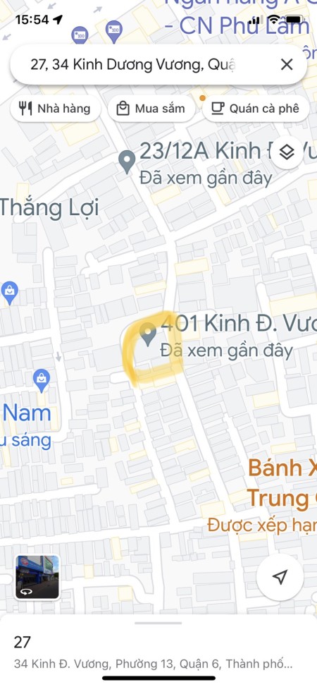 Bán nhà 3 mặt tiền đường kinh Dương Vương, quận 6 vị trí kinh doanh, DT 304m²