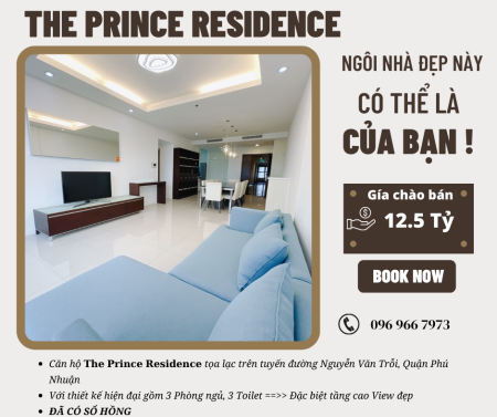 Căn hộ The Prince 3PN/ diện tích 152m2 Nguyễn Văn Trỗi 12.5 tỷ