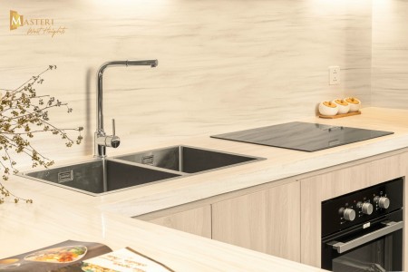 Bán căn hộ 1n+1 view nội khu Masteri West Height giá 2.05 Tỷ