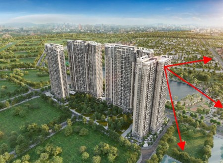 Bán căn hộ 2N+1 69m Masteri West Height- Vinhomes Smart CIty giá 3.36 Tỷ