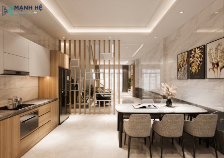 Bán nhà phố 3 tầng gần chợ Bình Chánh, KDC cao cấp đầy đủ tiện ích, mua nhà tặng lộc vàng