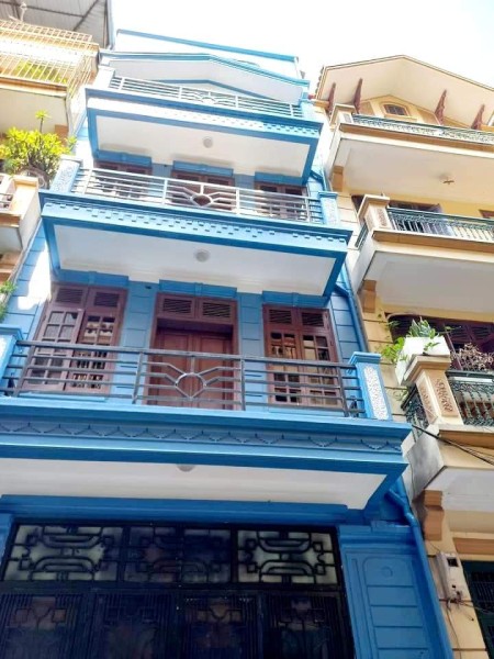 Bán nhà KĐT Định Công, Hoàng Mai, DT 75m² x 5 tầng có thang máy, MT 5m, vỉa hè rông, ô tô đỗ cửa