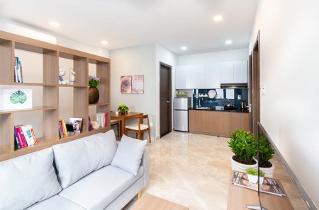 Diện tích 60m2 1PN bancon gần SC Vivo chợ Tân Mỹ Lotte Quận 7