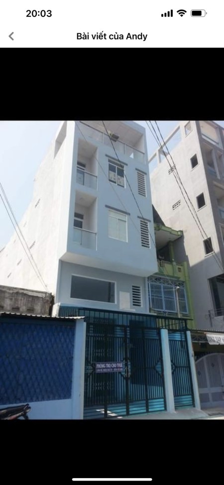 Bán nhà Nguyễn Văn Luông, Quận 6 có phong cho thuê thu nhập 40 triệu, DT 204,5m²