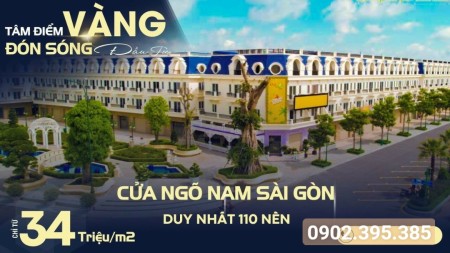 Chính Chủ bán đất nền Five Star Eco City, Cần Giuộc, Long An