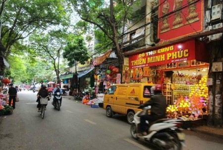 Bán nhà mặt phố Bùi Xương Trạch, khu kinh doanh tuyệt vời, DT 65m², vỉa hè to, giá 9,5 tỷ