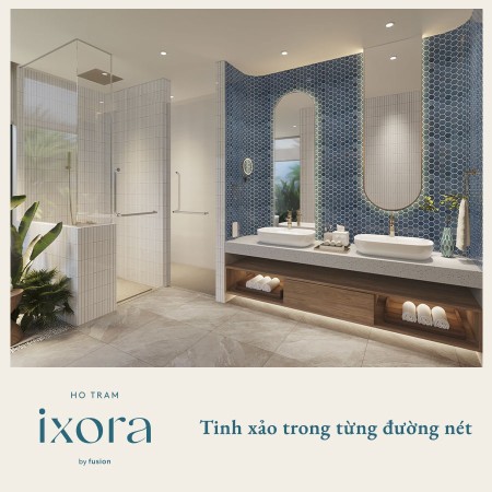 Penthouse Ixora thuộc tổ hợp nghỉ dưỡng The Grand Hồ Tràm Strip
