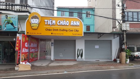 Nhà mặt đường Đa Tốn dt 70m2 cho thuê kd lâu dài