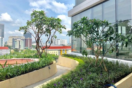 CĂN HỘ PENTHOUSE CAO CẤP RIVIERA POINT 4PN – 300M2 – CHO THUÊ 4000$/THÁNG.