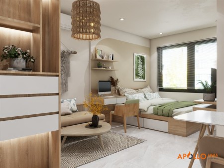 890TR BAO PHÍ có ngay căn studio FULL ĐỒ ĐẸP.LH: 0376549235