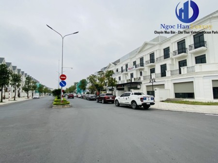 Cần cho thuê gấp liền kề HA-02 KĐT VINHOMES OCEAN PARK (được phép kinh doanh).