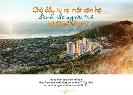 Căn hộ vàng tại tp Quy Nhơn chỉ với 1.25 tỷ của CĐT Hưng Thịnh