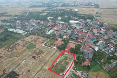 Bán đất giá rẻ đấu giá Hà Lâm 2, Thuỵ Lâm Đông Anh Hà Nội ( Diện tích 109m )