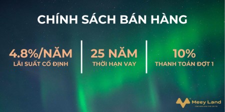 Bán căn hộ ngay ngã tư 550 với lãi suất ưu đãi 4.8% cố định 25 năm