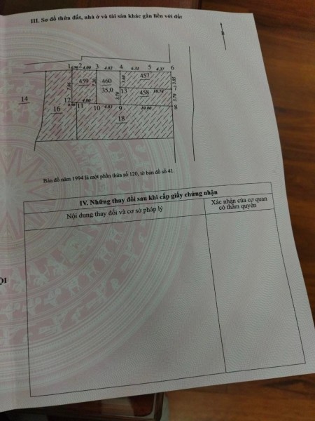 Cần Bán gấp đất giá rẻ tại Bắc Từ Liêm 38m2 giá 2.95 tỷ