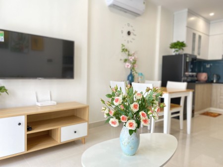 Căn hộ 1PN+1 FULL nội thất cho gia đình thuê tại Vinhomes Ocean Park giá hấp dẫn
