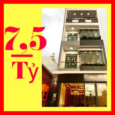 Nhà Mới Hiện Đại 5x16m 3 Lầu 4PN Gara Xe, 2552 Huỳnh tấn Phát 7,5 Tỷ