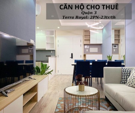 TERRA ROYAL- cho thuê căn hộ cao cấp giá 23 triệu/tháng
