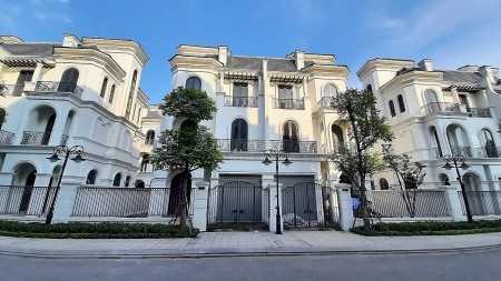 Bán nhà biệt thự song lập Sao Biển, DT 150m² đường thông 22,8 tỷ Vin Gia Lâm (0985941715)