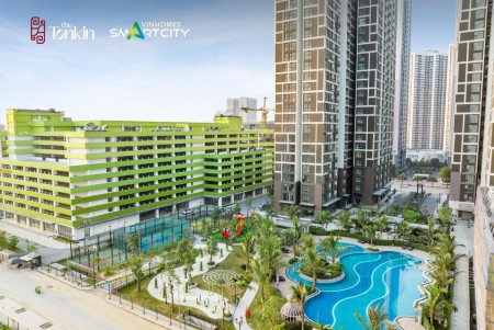 Bán căn hộ tòa TK2 view công viên Vinhomes Smart City, 1 PN, DT 46m², giá 1,96 tỷ