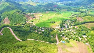 Lô đất bám đường nhựa view đẹp làm nghỉ dưỡng tại Kim Bôi