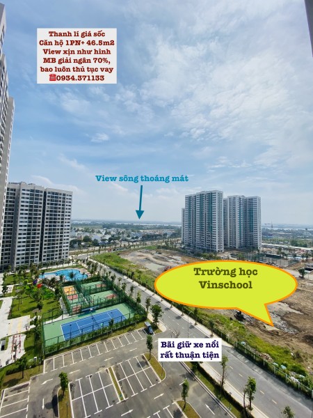 Chính chủ kẹt tiền bán căn hộ 1PN+ Vinhomes Grand Park