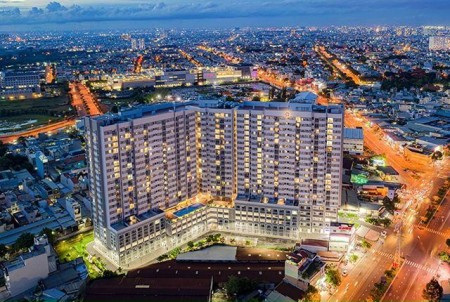 Cho thuê căn góc 2 PN, DT 79m² full nội thất 11 triệu/tháng - Moonlight Boulevard Bình Tân