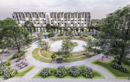 Bán căn hộ Hoàng Thành Pearl, 2PN, giá 3,7tỷ, BC Đông Bắc view nội khu tuyệt đẹp, LH 0374402946