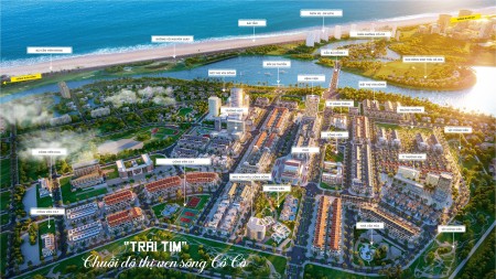Bán đất nền dự án lô đất sông Cổ Cò kề đại học FPT giá rẻ cho nhà đầu tư