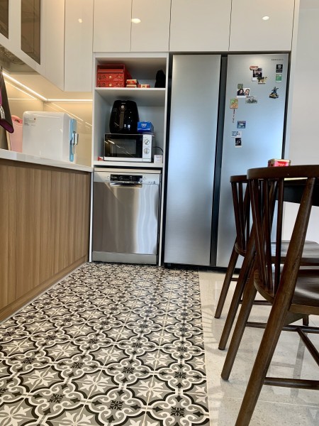 Căn hộ 2PN Palm Heights cần cho thuê nhà đẹp như hình. LH em Kiều 0924239630.