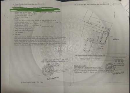 Bán nhà riêng hẻm 943/ Quang Trung Phường 14 Quận Gò Vấp, 1 lầu nhỏ xinh