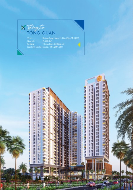 Căn Hộ 25 tầng cao cấp giá tốt Hóc Môn chủ đầu tư Hưng Thịnh 0933820081