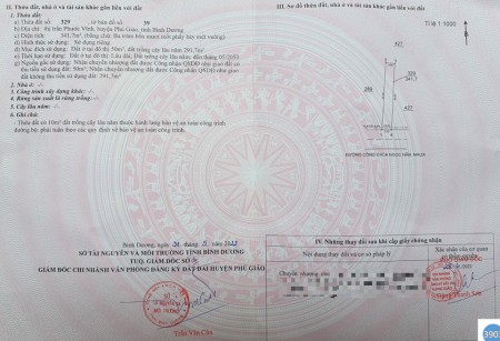 Bán đất mặt tiền đường lớn xe du lịch, xe tải lưu thông.