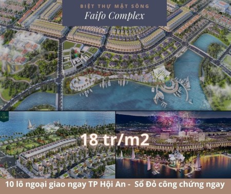 Đất nền Hội An đường An Dương Vương chỉ 18tr/m2
